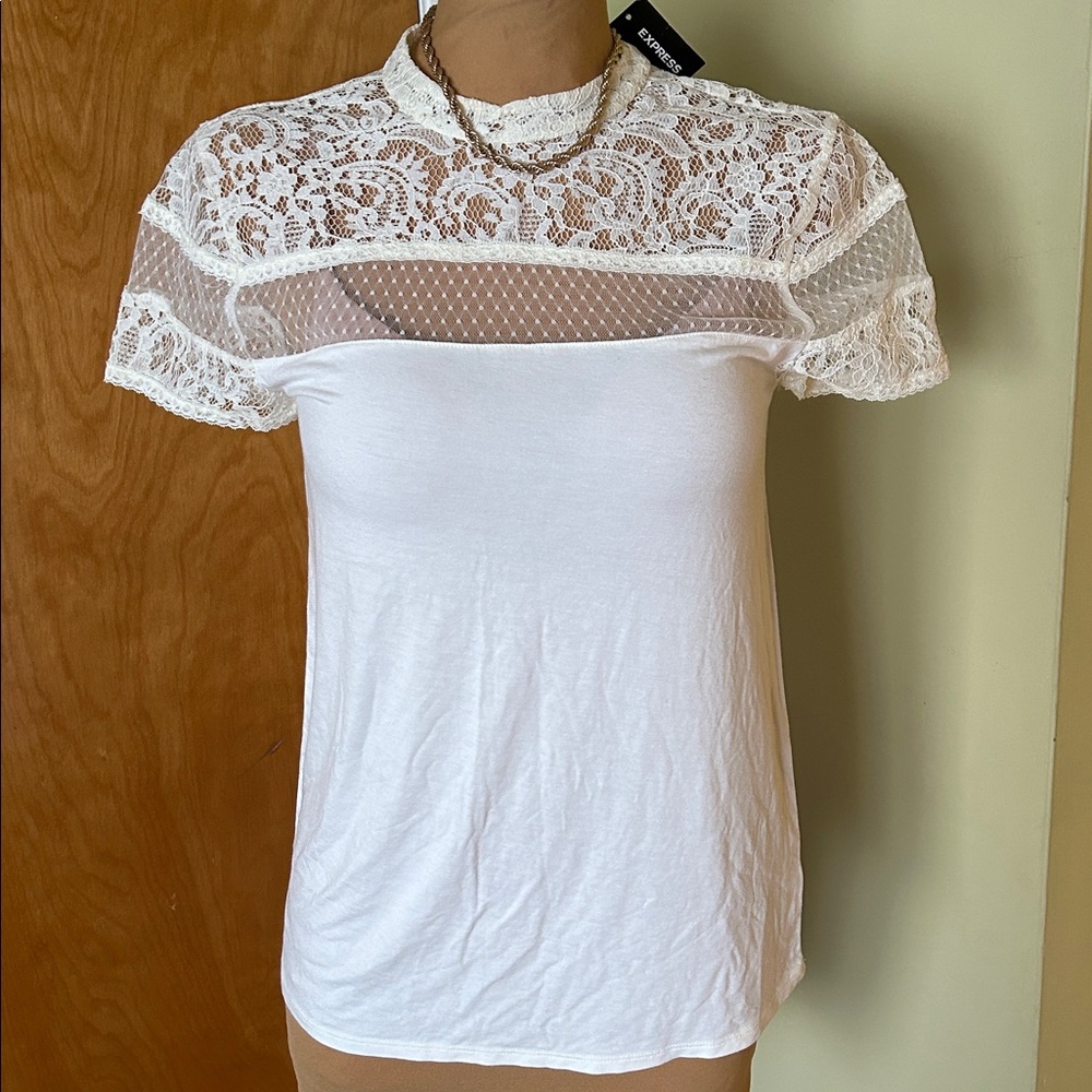 Two Express tops size small
